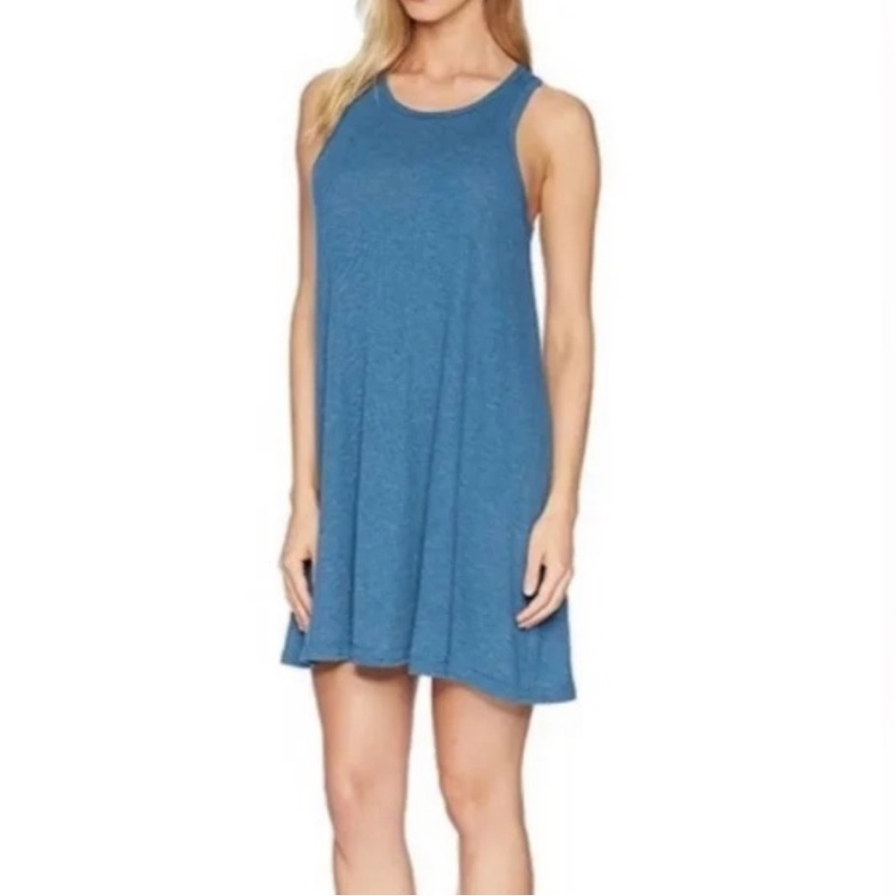 FREE PEOPLE BEACH ribbed tank dress